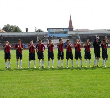 FC Bihor în faţa primului examen pe teren propriu